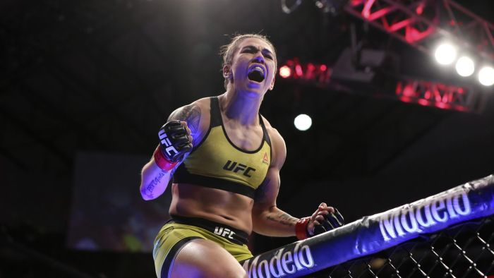 Jessica Andrade Rose Namajunas kiütésével fejezné be 2018-at