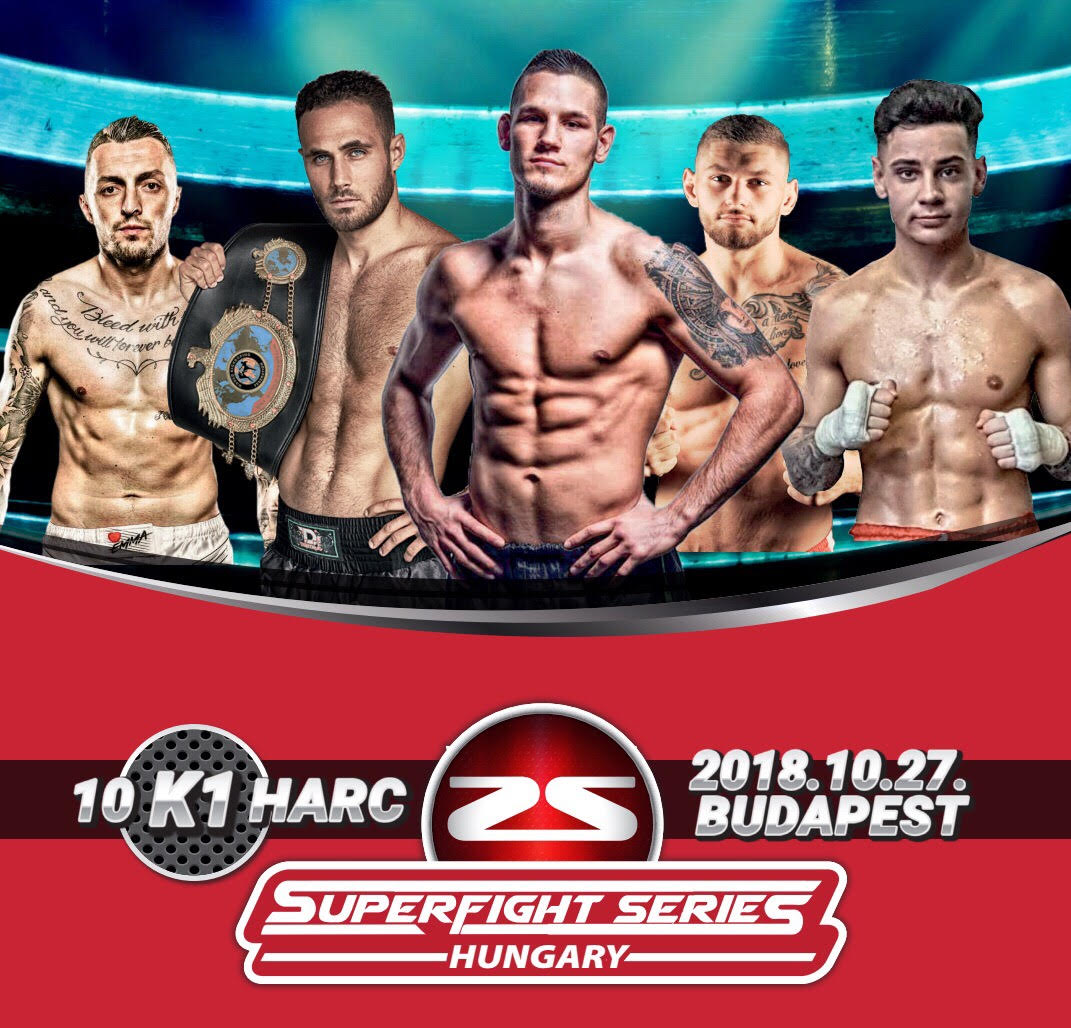 Október 27-én bemutatkozik a Superfight Series Hungary sorozat hazánkban!