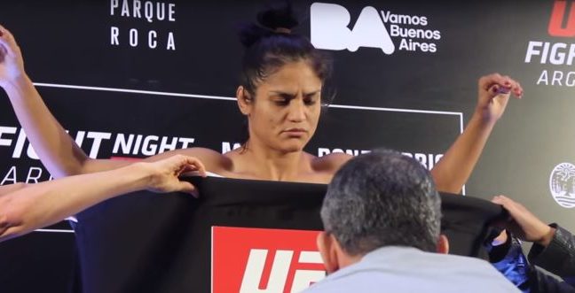 Kiderült, mi volt a baja Cynthia Calvillonak, aki a UFC történelmének egyik legrémisztőbb mérlegelését hozta össze
