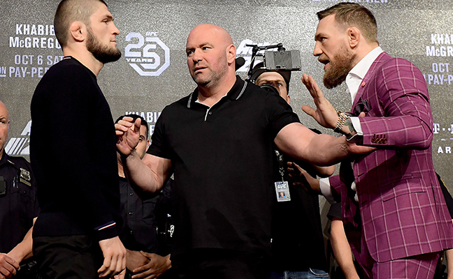Dana White: ”Nem kérném se Conort, se Khabibot, hogy vegyenek vissza a viselkedésükből egy visszavágó kapcsán!”
