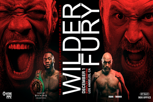 Deontay Wilder vs. Tyson Fury: élő közvetítés