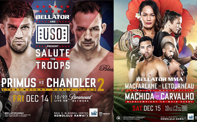 Bellator dupla-show Hawaiiról szombat és vasárnap hajnalban, sajnos Borics Ádám nélkül.