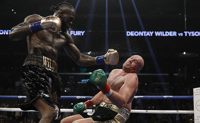 Deontay Wilder kétszer is leütötte Tyson Fury-t, mégsem nyert!