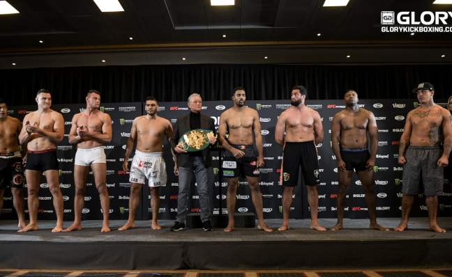 Megvolt a mérlegelés, GLORY 62 nehézsúlyú torna, ma este a DigiSport csatornáin élőben!