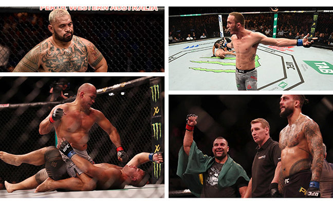 Totális matt: Egy kivétellel, összes főkártyás hazai harcos kikapott ma hajnalban Ausztráliában.