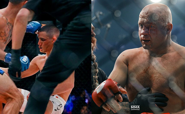 Várható volt, de ennyire azért nem. Ryan Bader fél perc alatt kiütötte Fedort, a Bellator első két divíziós bajnoka.