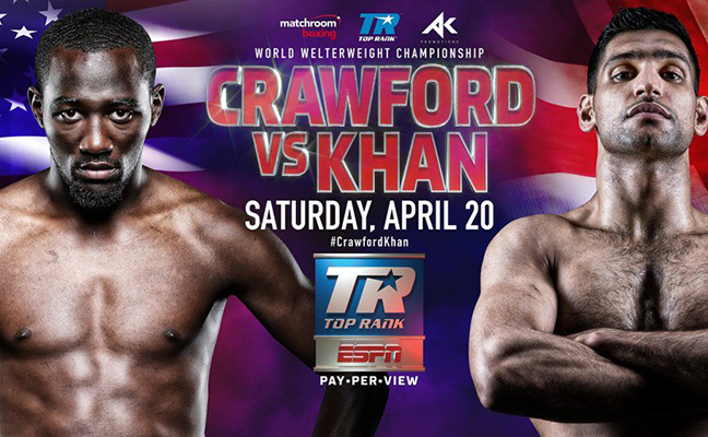 A jelenlegi egyik P4P király, Terence Crawford Április 20-án harcol Amir Khan ellen!