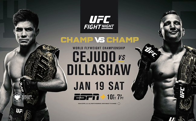 Új év, új éra, de a tippelde marad! UFC on ESPN+ 1: Cejudo vs. Dillashaw esélylatolgatás!