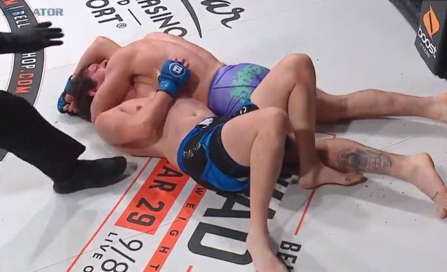 Növényi Norbert második menetes kivégzéssel nyert a Bellatorban (videó)