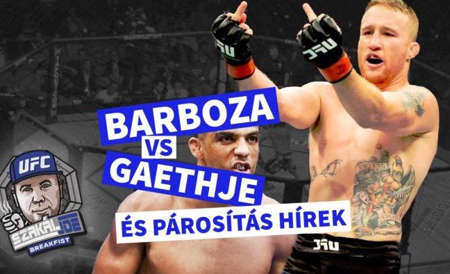 Barboza vs Gaethje, na meg pár mega UFC párosítás a 13-as cikkely árnyékában