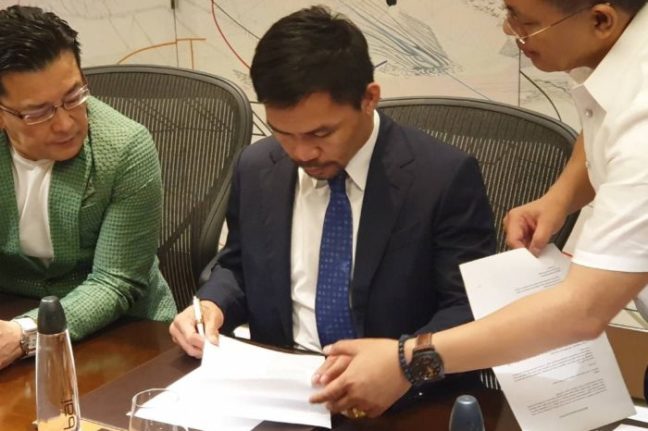 Manny Pacquiao-t leigazolta a RIZIN!