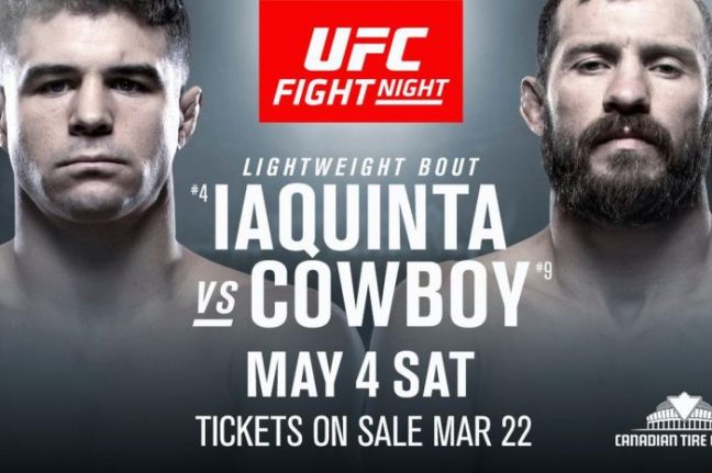 Hétvégén pörög tovább a UFC, jön az Iaquinta vs. Cowboy gála!