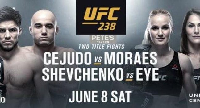 UFC 238: mérkőzések videói