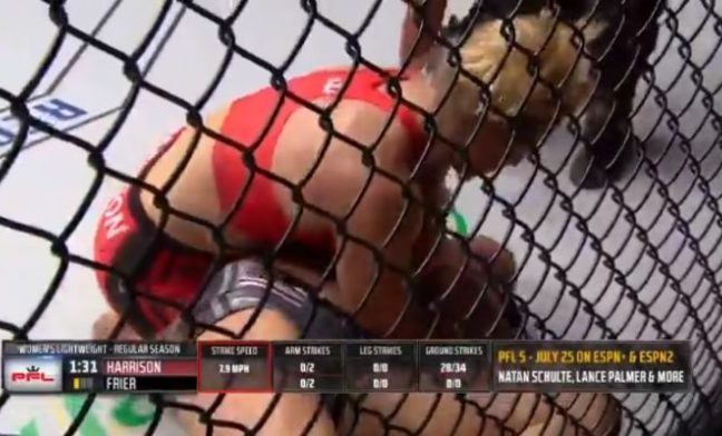 Videó: Kayla Harrison ismét formában, első menetes szubbal győzött