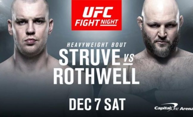 Meglepetés: Stefan Struve vs. Ben Rothwell bunyó jön!