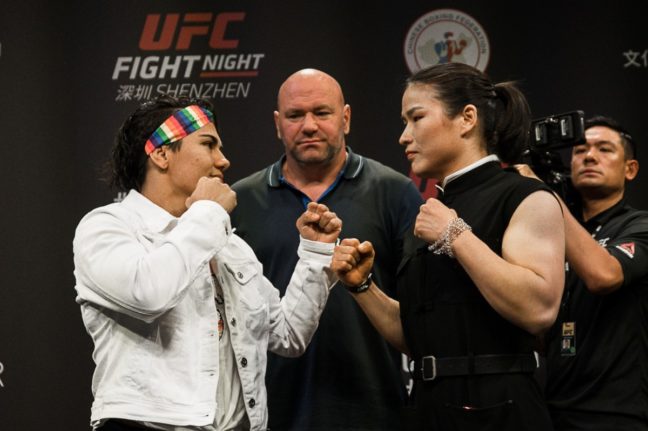 Jessica Andrade már legyőzöttnek gondolja Weili Zhang-et, bajnok vs bajnok meccset akar