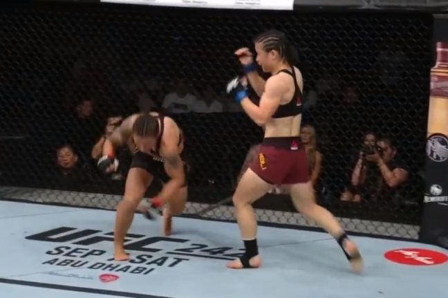 Zhang Weili történelmet írt: kitütötte Jessica Andrade-t!!!