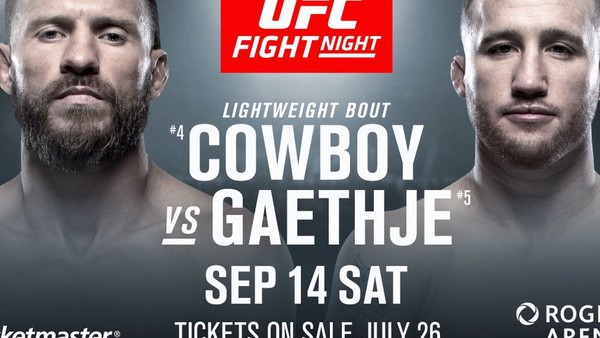 UFC Fight Night: Cerrone vs. Gaethje élő közvetítés