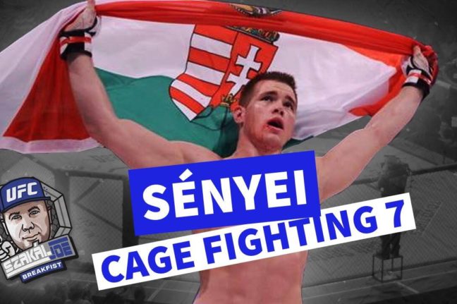 Sényei László: Pozitív szellemben térek vissza a Cage Fighting 7 gálán