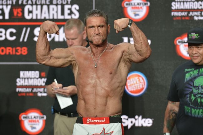 Ken Shamrock röhögött egy egészségeset a BMF címen