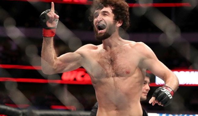 Zabit Magomedsharipov a moszkvai UFC-gála győztese