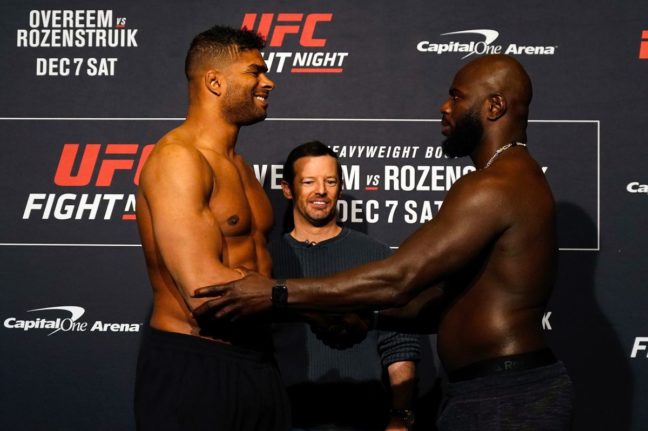 Overeem szerint örli stoppage történt