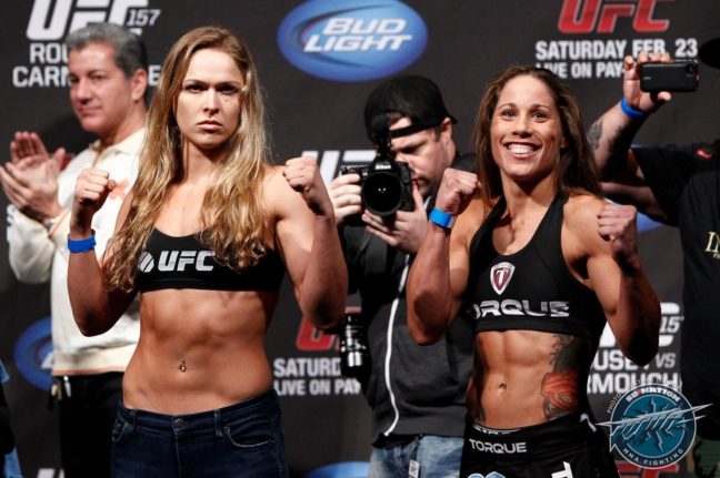 Liz Carmouche-t azért rúgta ki a UFC, mert nem találtak neki ellenfelet