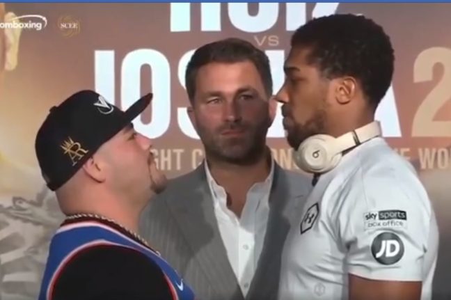 Anthony Joshua vs. Andy Ruiz Jr 2: fészoff