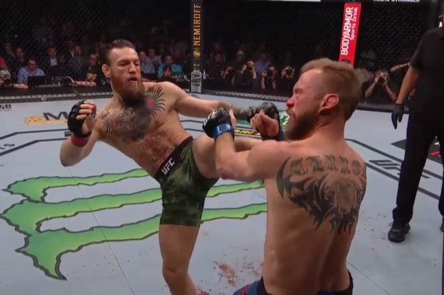 Conor McGregor az első percben lemészárolta Cowboy-t