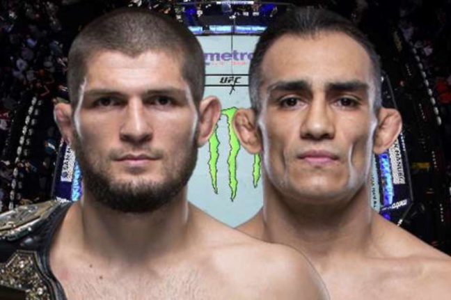 Videón Khabib Nurmagomedov vs. Tony Ferguson debütálása