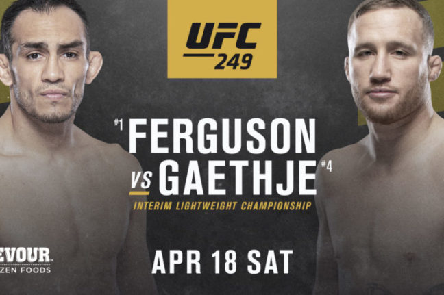 Ferguson vs Gaethje május 9-én: ON!