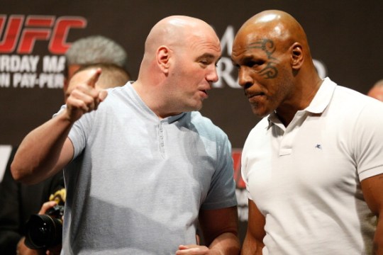 Dana White könyörög Mike Tyson-nak, hogy ne térjen vissza