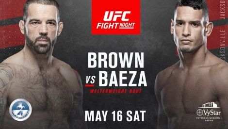 Matt Brown vs. Miguel Baeza meccs jön május 16-án