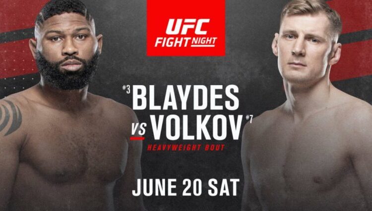Tippelde: UFC on ESPN 11 Blaydes vs. Volkov