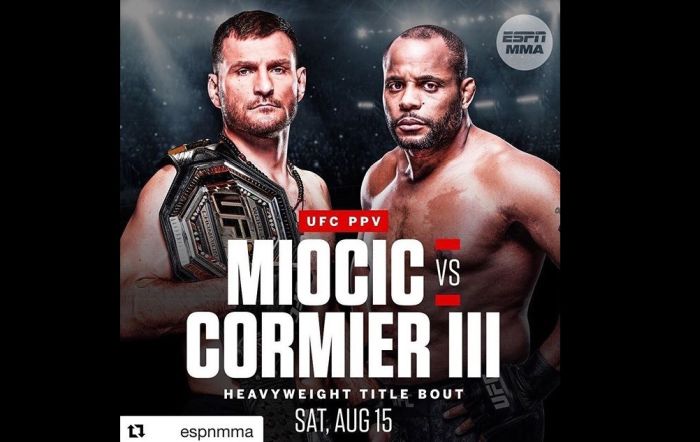 Stipe Miocic vs. Daniel Cormier 3: augusztus 15-én