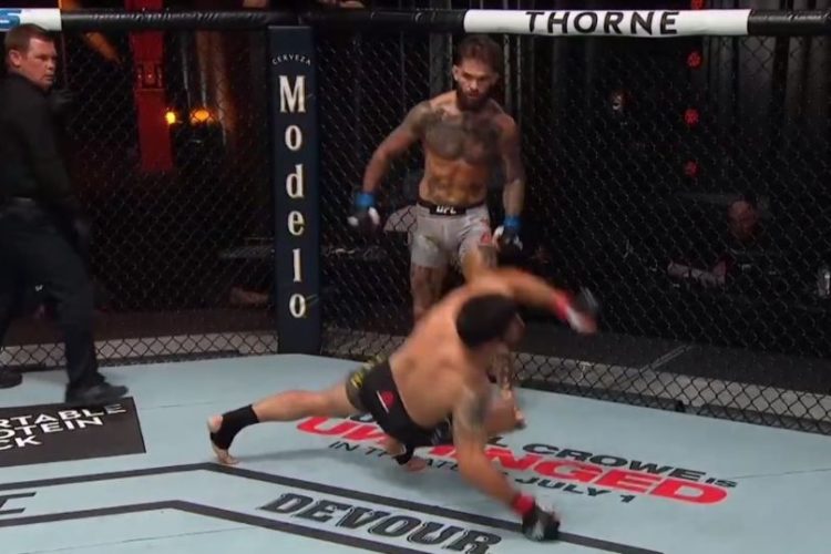 Minden idők egyik legjobb kiütésével rázta le magáról 3 meccses vereségszériáját Cody Garbrandt