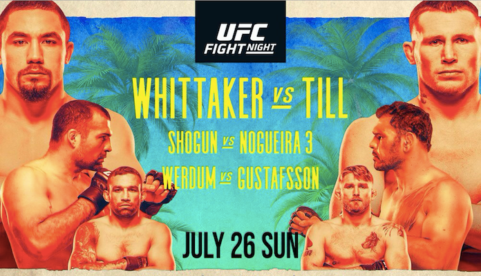 UFC on ESPN 14 Whittaker vs. Till