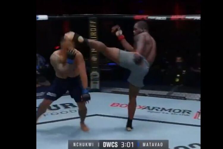 Még Dana White álla is leesett ettől a brutális fejrúgásos KO-tól