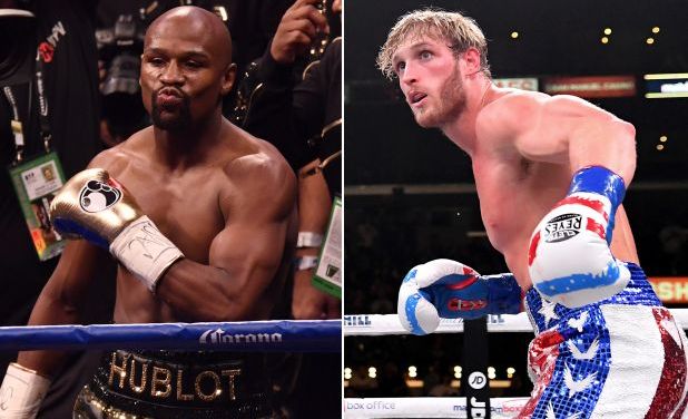 Súlybeli hátránya ellenére is nagy favorit Floyd Mayweather Logan Paul ellen