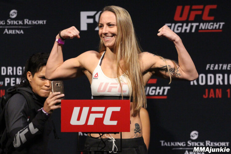 2 év kihagyás után tér vissza Amanda Nunes felesége, Nina Ansaroff