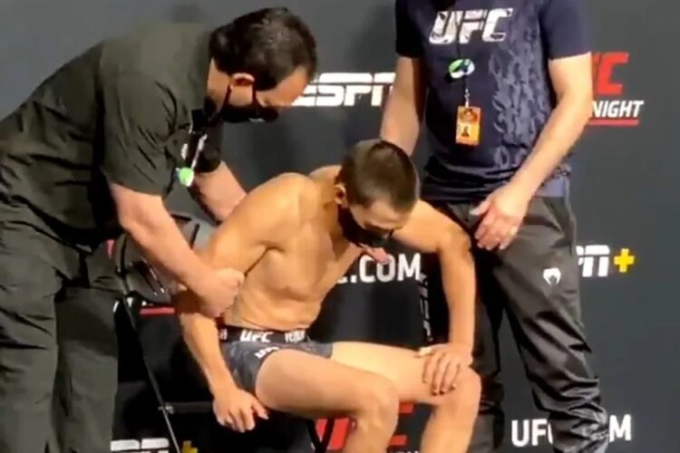 Kis híján belehalt egy UFC-s a fogyasztásba