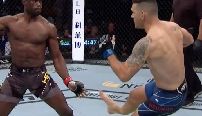 Chris Weidman elnézést kért Anderson Silvától