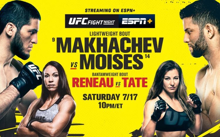 UFC Fight Night: Makhachev vs Thiago Moises mérkőzések videói