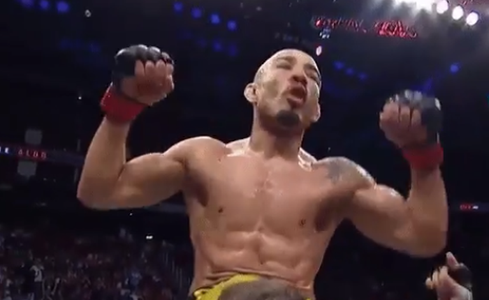Jose Aldo simán nyert hajnalban, majd kihívta T.J. Dillashaw-t!