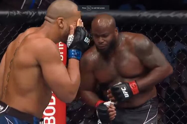 Ez történt a Derrick Lewis vs. Ciryl Gane meccsen