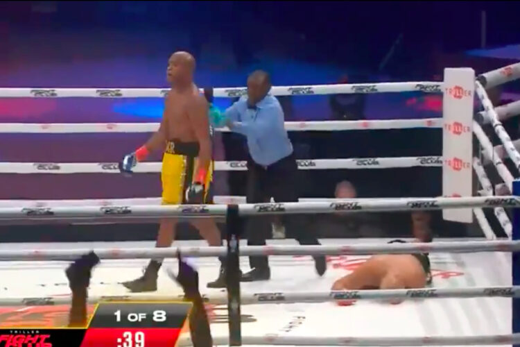 Brutális kiütéssel tért vissza a vintage Anderson Silva