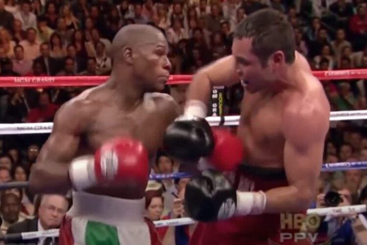Oscar De La Hoya kihívta Floyd Mayweathert
