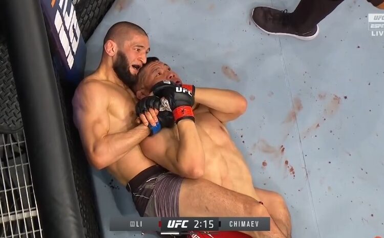 Újabb első menetes szubbal tért vissza Khamzat Chimaev!!!