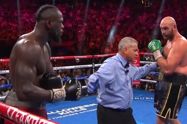 Edzője szerint eltört Wilder keze a Fury elleni trilógián