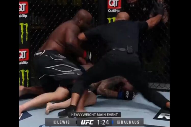 Derrick Lewisé a legtöbb KO-s győzelem a UFC-ben!